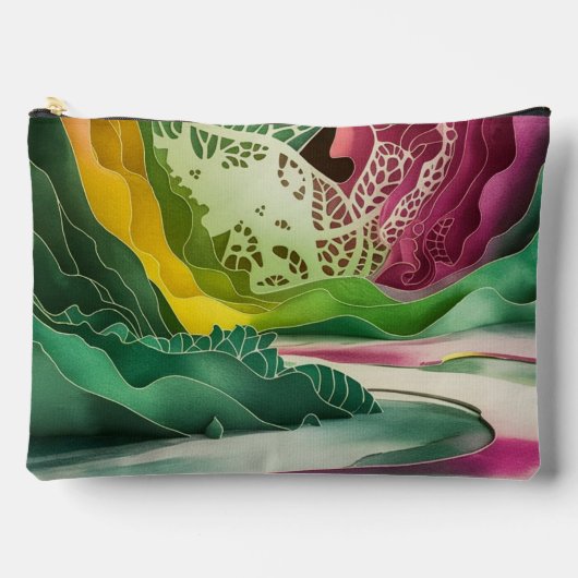 Farbenfrohe Trainingszubehör Beutel Handtasche (Vorderseite)