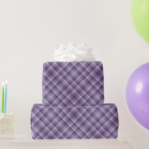 Farbenfrohe Traube Lavendel Magenta Blau Lila Stre Geschenkpapier