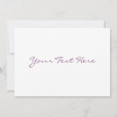 Farbenfrohe Träume Abstrakt Einladung (Rückseite)