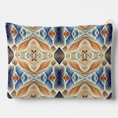 Farbenfrohe trendige klassische Make-up Accessoire Zubehörtasche (Rückseite)