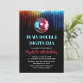 Farbenfrohe Trendsetter in meiner zweistelligen Är Einladung (Stehend Vorderseite)