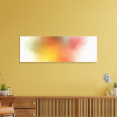 Farbenfrohe trendy Abstrakt Art Modernes Gelbes Gr Leinwanddruck (Insitu (Wohnzimmer))