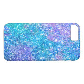 Farbenfrohe trendy Glitzer Print Case-Mate iPhone Hülle (Rückseite (Horizontal))
