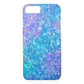Farbenfrohe trendy Glitzer Print Case-Mate iPhone Hülle (Rückseite)