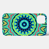 Farbenfrohe trendy Muster Case-Mate iPhone Hülle (Rückseite (Horizontal))