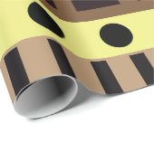 Farbenfrohe Tribal Deko Art Pattern Geschenkpapier (Rolleneckpunkt)