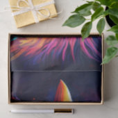 Farbenfrohe Tropenvögel Seidenpapier (Geschenk)