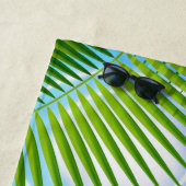 Farbenfrohe Tropical Beach Paradise Badetuch (Beispiel)