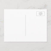 Farbenfrohe tropische Ananas Blumenmuster Postkarte (Rückseite)