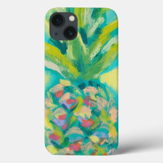 Farbenfrohe tropische Ananas Case-Mate iPhone Hülle (Rückseite)