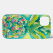 Farbenfrohe tropische Ananas Case-Mate iPhone Hülle (Rückseite (Horizontal))
