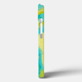 Farbenfrohe tropische Ananas Case-Mate iPhone Hülle (Rückseite / Links)