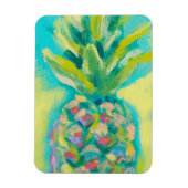 Farbenfrohe tropische Ananas Magnet (Vertikal)