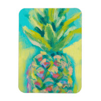 Farbenfrohe tropische Ananas