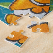 Farbenfrohe tropische Aquarienfische Puzzle (Seite)