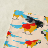 Farbenfrohe tropische Äschen Strandtuch (Beispiel)