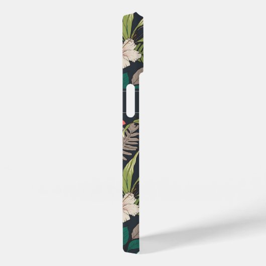 Farbenfrohe tropische Blume Case-Mate iPhone Hülle (Rückseite / Rechts)