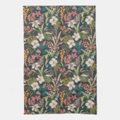 Farbenfrohe tropische Blume Geschirrtuch (Vertikal)