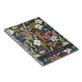 Farbenfrohe tropische Blume Notizblock (Rechte Seite)