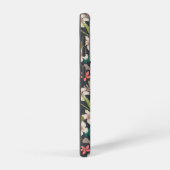 Farbenfrohe tropische Blume Samsung Galaxy Hülle (Rechte Seite)