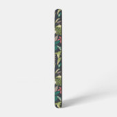 Farbenfrohe tropische Blume Samsung Galaxy Hülle (Linke Seite)