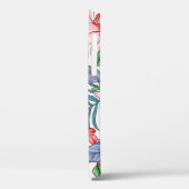 Farbenfrohe tropische Dschungel Nahtlose Printwerb Case-Mate iPhone Hülle (Rückseite / Links)