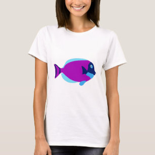 Farbenfrohe tropische Fische T-Shirt