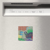 Farbenfrohe tropische Fischmagnete Magnet (In Situ (Geschirrspüler))