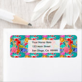 Farbenfrohe tropische Fischmuster 6 (Insitu)