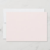 Farbenfrohe tropische Flora | Grünes Brautparty Einladung (Rückseite)