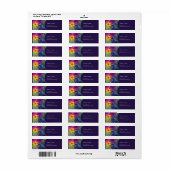 Farbenfrohe tropische hawaiianische Hochzeit (Vorne)