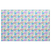 Farbenfrohe tropische Orchideen Stoff (Fat Quarter (45,7 x 55,9 cm))