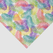 Farbenfrohe tropische Palmenblättern Nahtloses Mus Seidenpapier (Ausschnitt)