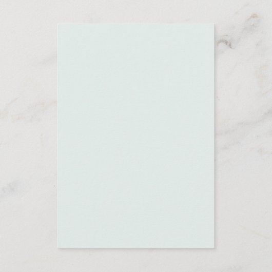 Farbenfrohe tropische Pflanzen Grüne Veranstaltung Begleitkarte (Rückseite)