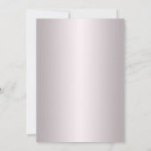 Farbenfrohe Tulip Floral Bridesmaid Card Einladung (Rückseite)