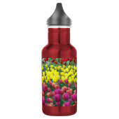 Farbenfrohe Tulip Garden Trinkflasche (Links)