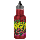 Farbenfrohe Tulip Garden Trinkflasche (Rechts)