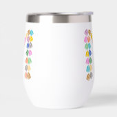 Farbenfrohe Tulip Lettered "M" (Links)