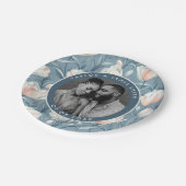 Farbenfrohe Tulip-Teller für Sommerhochzeiten Pappteller (Schrägansicht)