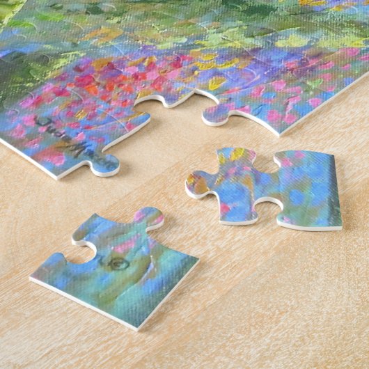 Farbenfrohe Tulips Blumenladen Blume Puzzle (Seite)