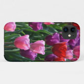 Farbenfrohe Tulips-Fall Case-Mate iPhone Hülle (Rückseite (Horizontal))