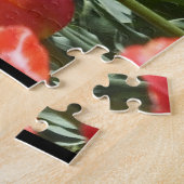 Farbenfrohe Tulips im Bloom Elizabeth Park Hartfor Puzzle (Seite)