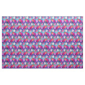 Farbenfrohe Tulips Muster Stoff (Yard (91,4 cm))