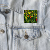 Farbenfrohe Tulissen Button (Beispiel)