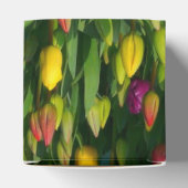 Farbenfrohe Tulissen Geschenkschachtel (Oben)