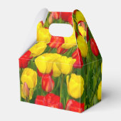 Farbenfrohe Tulissen Geschenkschachtel (Rückseite)