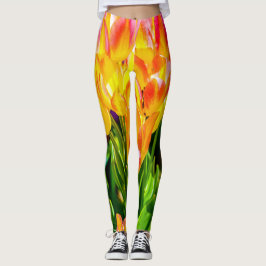 Farbenfrohe Tulissen Leggings