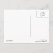 Farbenfrohe Tulissen Postkarte (Rückseite)