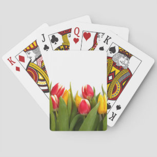 Farbenfrohe Tulissen Spielkarten