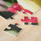 Farbenfrohe Tulpen im Garten Puzzle (Seite)